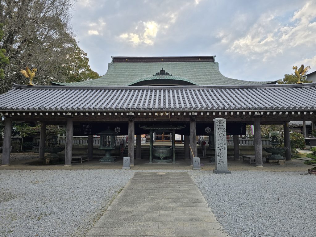 四国八十八ヶ所霊場　第６番札所　安楽寺　本堂