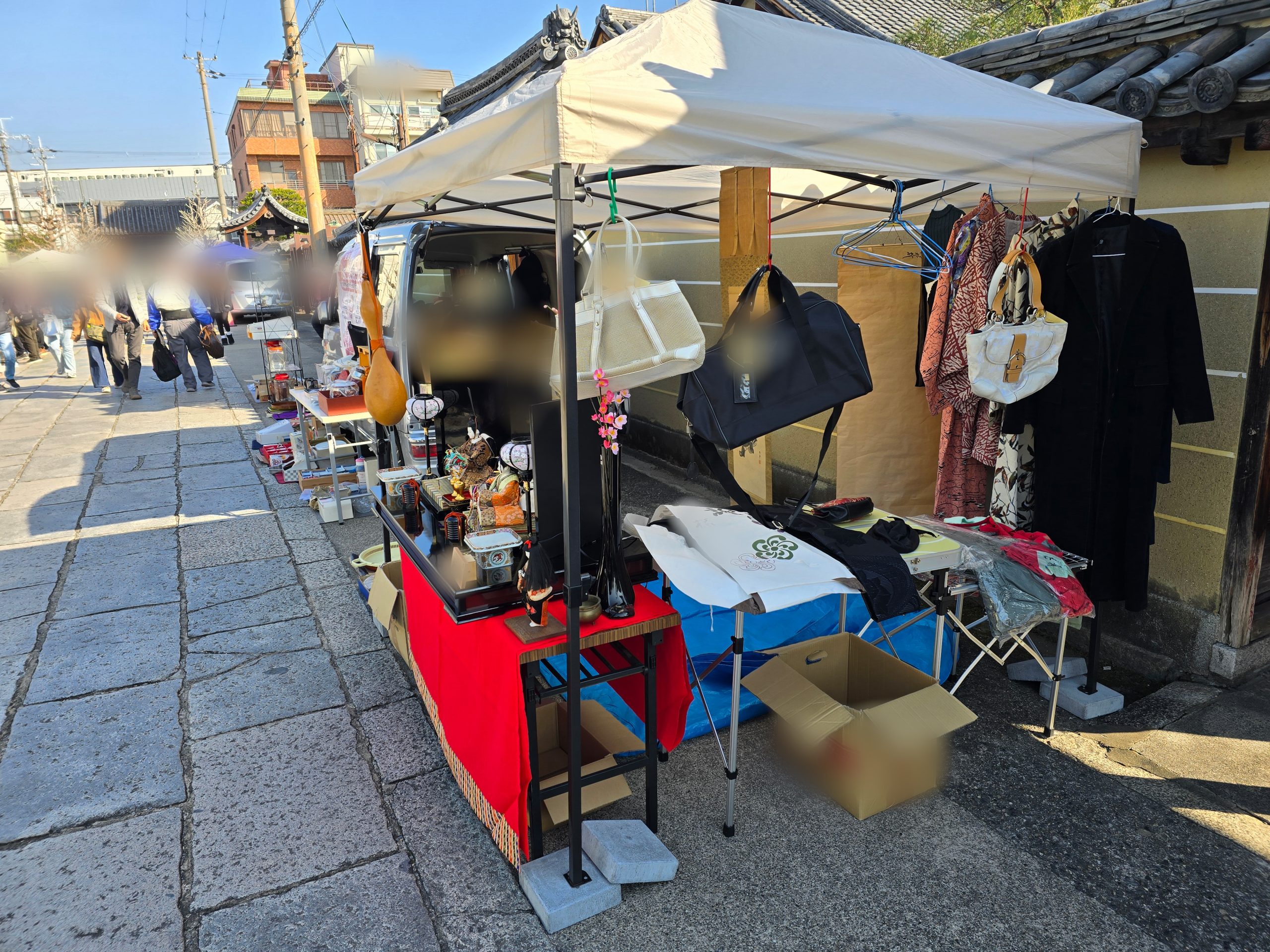 ２０２６年２月２１日（土）は、個人的に、東寺さんの「弘法市（こうぼういち）」に７回目の出店をさせていただきました。